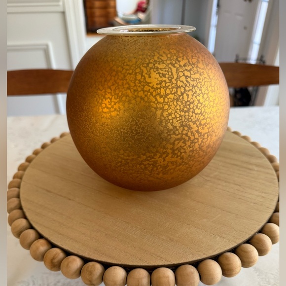 PartyLite Amber Frost Tea Light Holder Trio - Picture 2 of 7